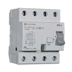 Fehlerstromschutzrelais IDB 4 series CIRCUTOR AC DC für DIN Schiene