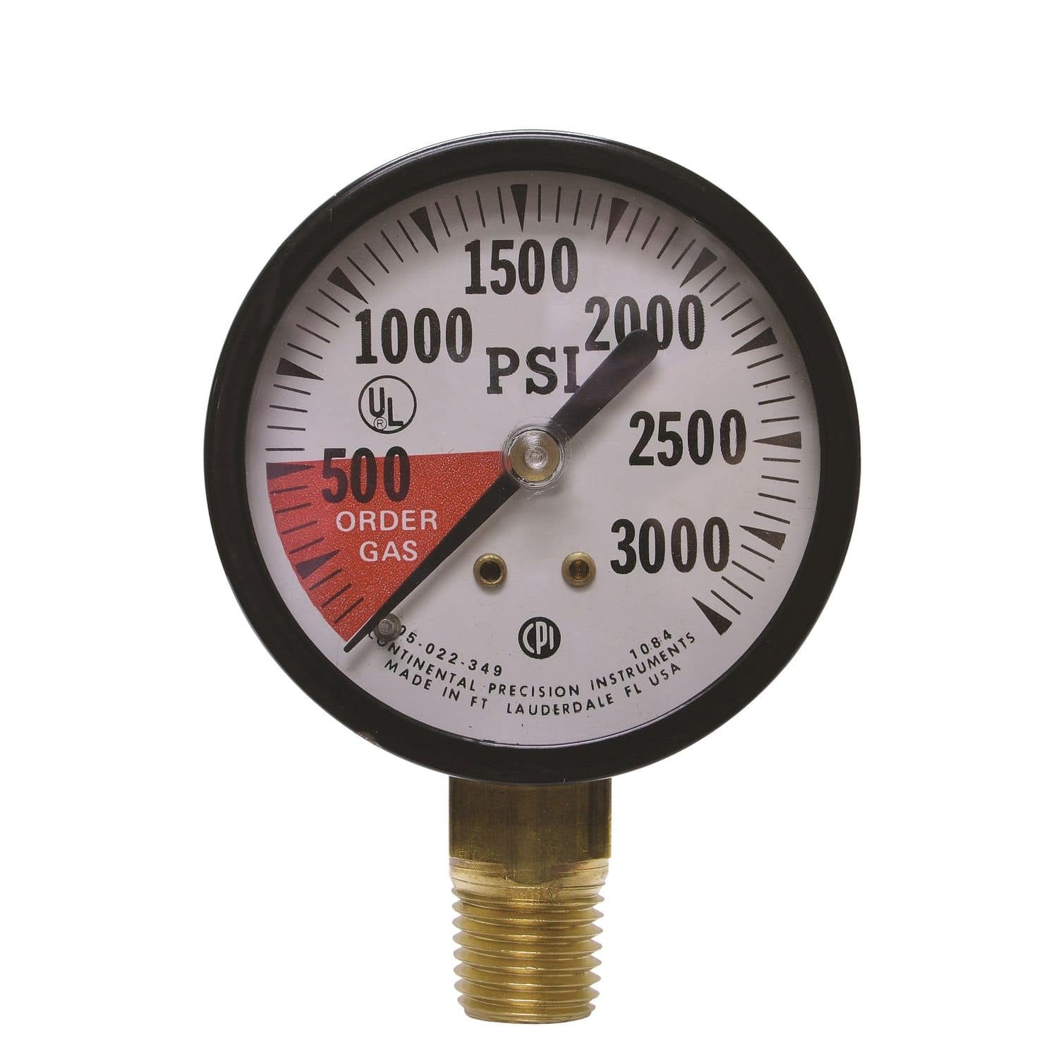 Absolutes Manometer GS24 Series Uniweld Mit Zifferblatt Anzeige