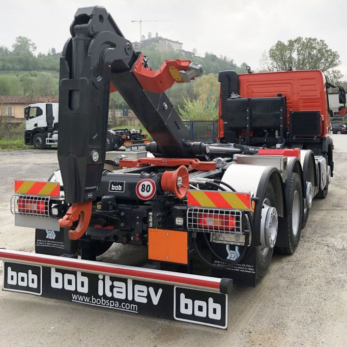 Abrollkipper Mit Lkw Haken Ta Ms Series Bob Sistemi Idraulici Spa