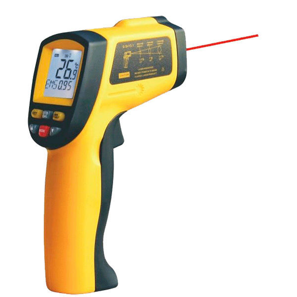 Infrarot Thermometer It Series Gesa Termometros Mit Lcd Display