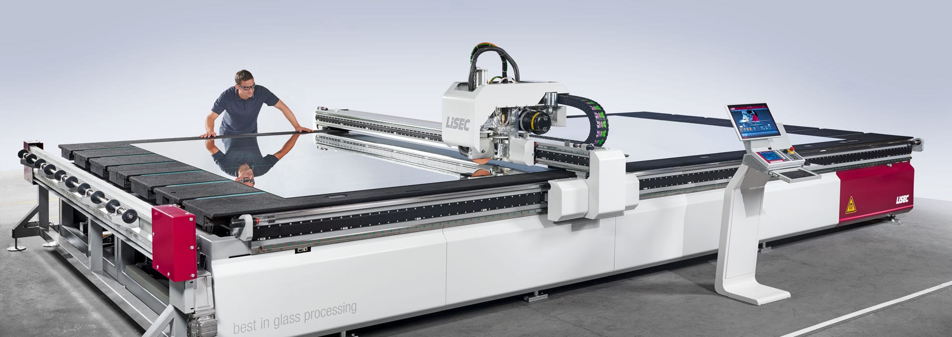 Laser Schneidemaschine SPRINTCUT LiSEC für Glas für Platten CNC