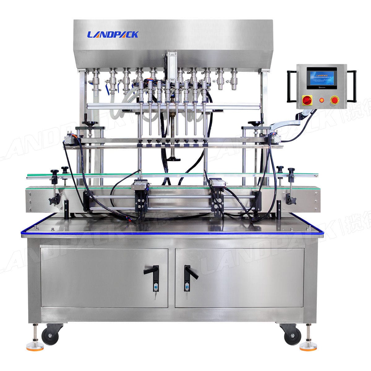 Halbautomatische F Llmaschine Ld Gz Foshan Land Packaging