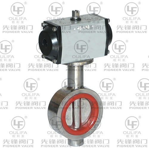 Absperrklappe D X Wenzhou Pioneer Valve Co Ltd Pneumatisch