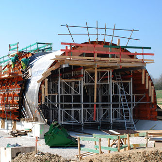 Zirkuläre Schalung PASCHAL Werk G Maier GmbH Tunnel