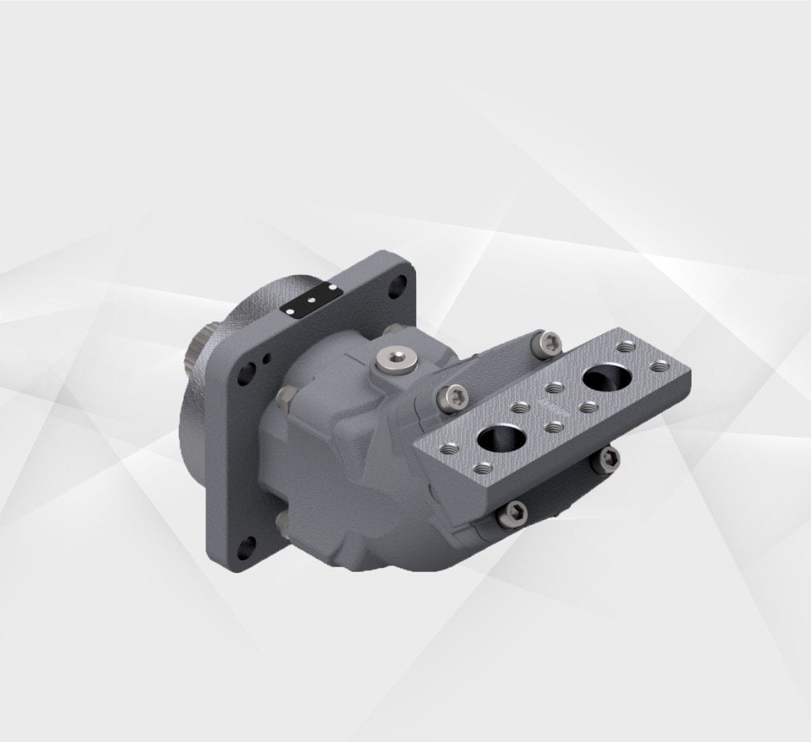 Kolben Hydraulikmotor Mbif Series Aber Hydraulics Kompakt