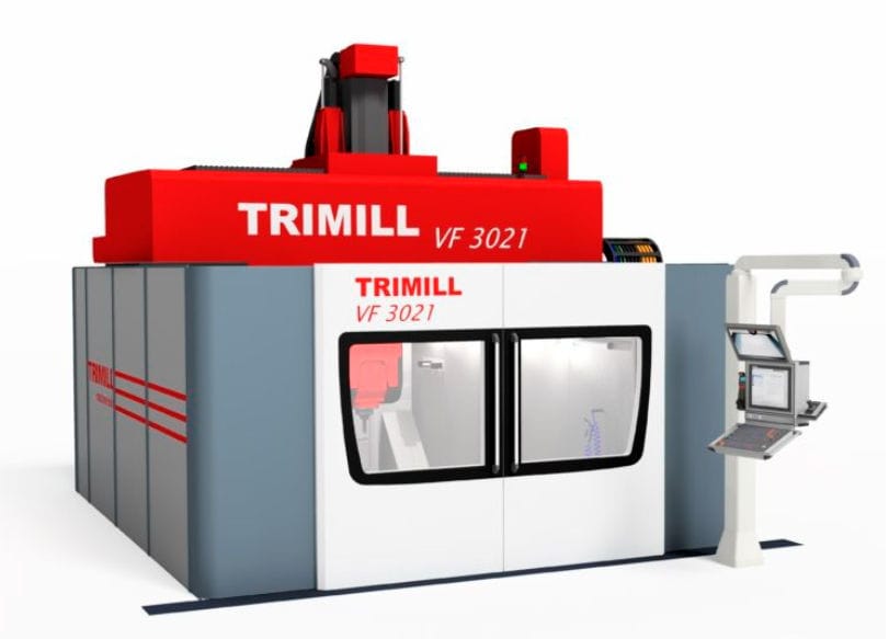 Cnc Fr Smaschine Achs Vf Trimill A S Vertikal Mit