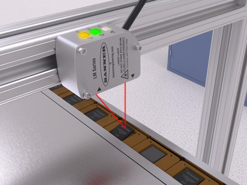 Laser Entfernungsmesser Triangulation : Laser triangulation abstandssensor mit digitalausgang
