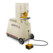 Halbautomatische Stanzmaschine / hydraulisch...