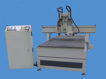 3-Achsen-CNC-Vertikal-Fr&auml;smaschine f&uuml;r Plattenbearbeitung 1300 x 2500 x 200 mm | PC-1325DV-AH Jinan Penn CNC Machine CO.,Ltd.