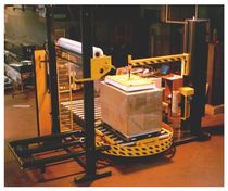 automatischer Drehteller-Stretchwickler mit Oberfolienspender Ecospirline ITALDIBIPACK