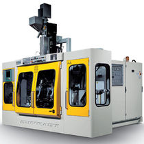 Doppelstationen-Blasformmaschine f&uuml;r Kunststoff-Hohlk&ouml;rper max. 35 kN | MP1D Meccanoplastica S.r.l.
