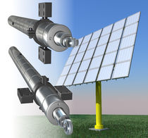 Elektromechanischer Zylinder f&uuml;r photovoltaische Anwendungen 25 - 130 kN, 1,33 - 2,2 mm/s | ASN INKOMA, ALBERT