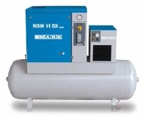 ger&auml;uscharmer Schrauben-Luftkompressor (station&auml;r) 5.5 - 15 kW | MSM Maxi MARK