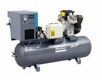 geschmierter Kolbenkompressor (station&auml;r) 2.1 - 37.2 l/s, 10 - 30  bar | LE, LT series Atlas Copco Compresores