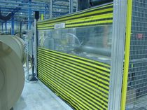 Gittertrennwand f&uuml;r Maschinenschutz FlashFold Rite Hite