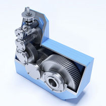 Kegelstirnradgetriebe mit Hohlwelle f&uuml;r Stranggussanlage 10 - 100 kW | KGDAM, KDDAM series Eisenbeiss GmbH