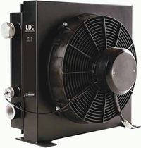 Luft/&Ouml;l-W&auml;rmetauscher mit DC-Motor 12 - 24 V, max. 30 kW | LDC series OLAER INDUSTRIES