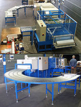 Maschine zum Verpacken in L-Form mit Schrumpftunnel AW-58, VT-28 Zappe