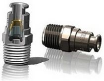 pneumatische Steckverschraubung aus Messing vernickelt M5 - M12, max. 16 bar Sistem Pneumatica S.r.l.