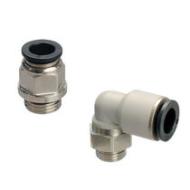 pneumatische Steckverschraubung aus vernickeltem Messing und Kunststoff max. 15 bar | HA series Univer Group