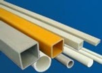 pultrudiertes GFK-Verbundmaterialprofil (glasfaserverst&auml;rkter Kunststoff)  Fibrolux
