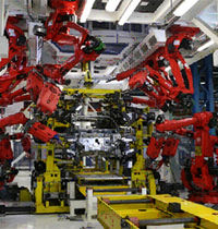 Punktschwei&szlig;maschine  COMAU Robotics