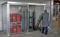 Sicherheits-Lagerschrank f&uuml;r Gasflaschen GFC-M/GFC/GFD Bauer