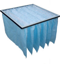 Taschenfilter aus Synthetikfaser f&uuml;r Luft/Gas 20 - 25 mm, G4 | CU4 series Jasun