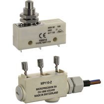 wasserdichter Schnappschalter IP 67 | MP110 series Microprecision Electronics