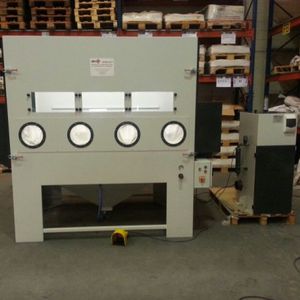 Injektor-Sandstrahlkabine / automatisch