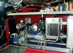 Ölkühler / mit Hydraulikmotor