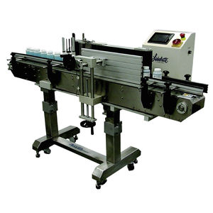 automatische Etikettiermaschine / für selbstklebende Etiketten / für Seitenauftrag / linear