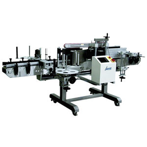 automatische Etikettiermaschine / für selbstklebende Etiketten / für Seitenauftrag / linear