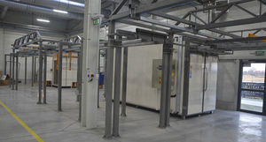 Backofen-Ofen / Pulver / befahrbarer / Gas
