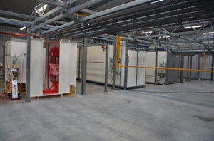 Backofen-Ofen / Pulver / befahrbarer / elektrisch