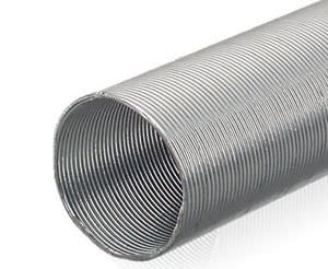 Sicherheitshülle / Well / für Kabel / Aluminium