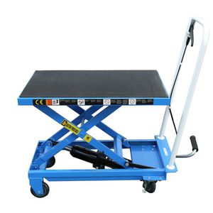 Scherenhubtisch / hydraulisch / manuell / mobil