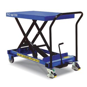 Scherenhubtisch / hydraulisch / mobil