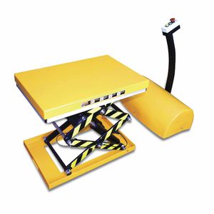 Scherenhubtisch / elektrisch / stationär
