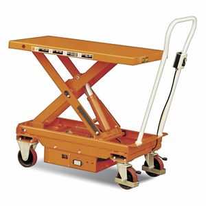 Scherenhubtisch / elektrisch / rollend