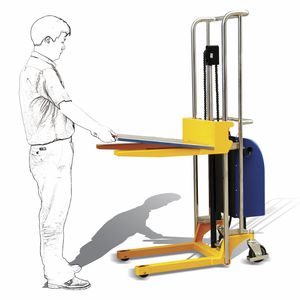 Stapler mit halbelektrischer Gabel / Geh