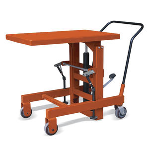 Säulenhubtisch / hydraulisch / mobil