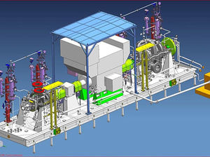 Gas-Turbine / mehrstufig / einstufig / Expansion