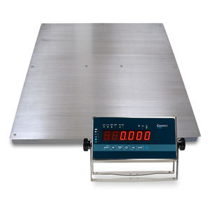 Plattformwaagen / mit LED-Anzeige / Edelstahl / IP65