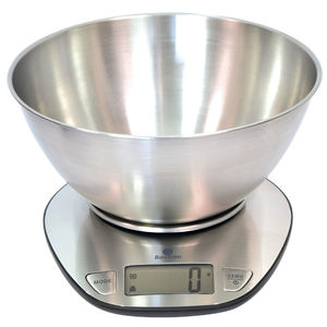 Benchtop-Waage / mit LCD-Display / Edelstahlplatte / mit Akku