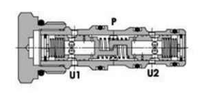 hydraulischer Stromteiler