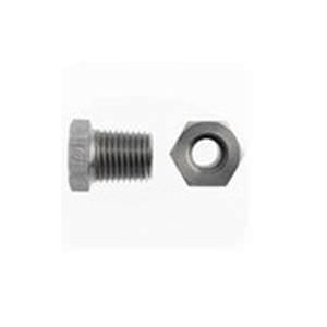 Schraubanschluss / gerade / hydraulisch / pneumatisch