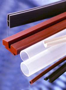 Elastomerprofil / rund / extrudiert / für Industrieanwendungen