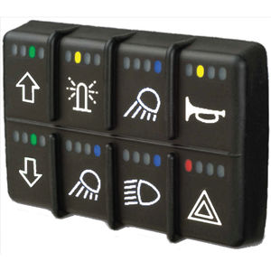 Schalter für Fahrzeuge / Wipp / mehrpolig / elektromechanisch