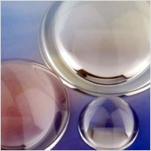 sphärische Linse / Quarz / ultraviolett / asphärisch